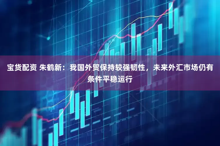 宝货配资 朱鹤新：我国外贸保持较强韧性，未来外汇市场仍有条件平稳运行